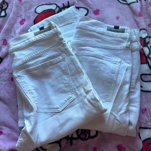 Citizens Of Humanity Crisp White Skinny Jeans Bundle of 3